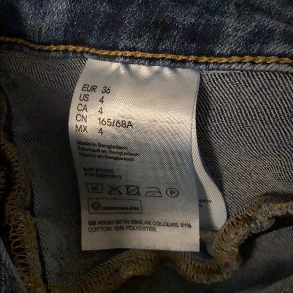 H&M high rise skinny jeans - Picture 3 of 4